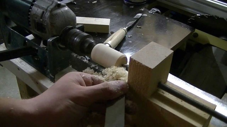 Building a Hand Drill Lathe - Eigenbau Drechselbank