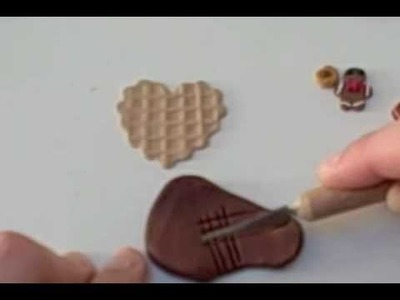 Clay For Beginners: Waffle Heart w.Goodies