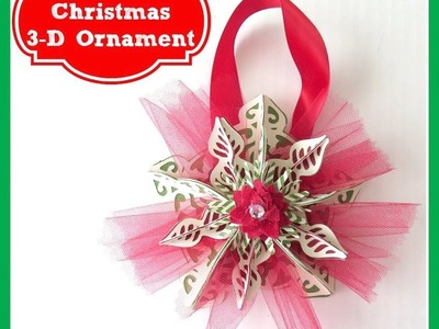 Close to My Heart Artiste Cricut Christmas Ornament