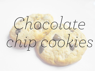 Cold porcelain tutorial: Chocolate Chip Cookies
