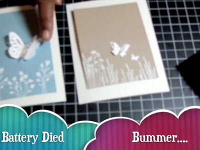 Color Pop Using White Embossing Powder