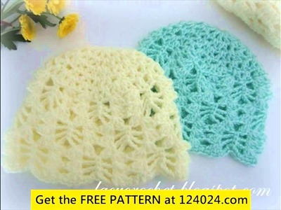 Crochet instructions for baby hats