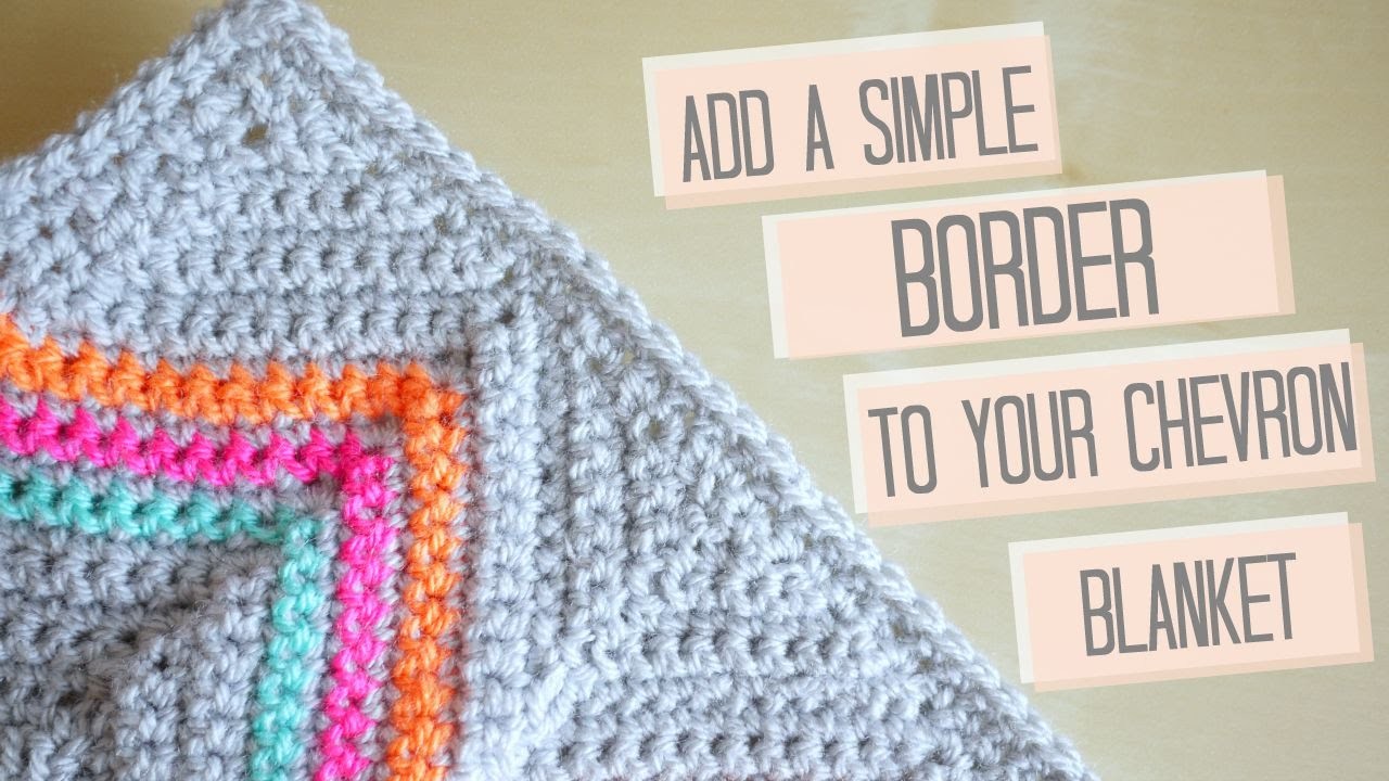 CROCHET Simple chevron border, Bella Coco ad, My Crafts and DIY Projects