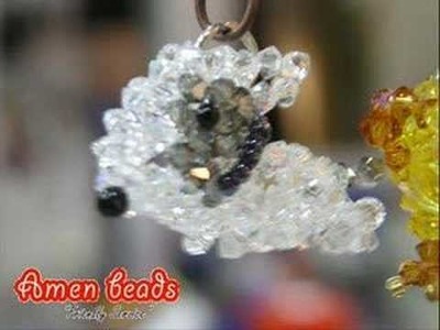 Crystal beads Animals handcraft design