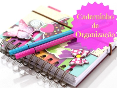 DIY - Caderninho de Organização
