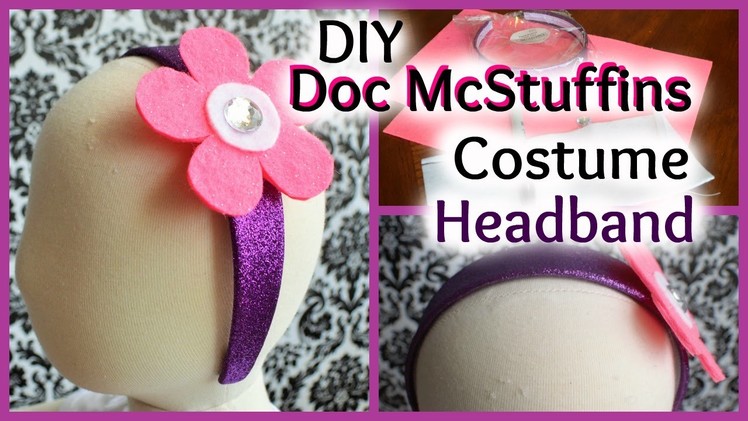 DIY Doc McStuffins Inspired Headband