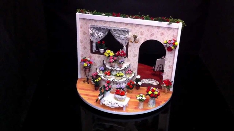 DIY Dollhouse Miniature of Mini ROSE Garden (2)  at LAMiniWorld.com