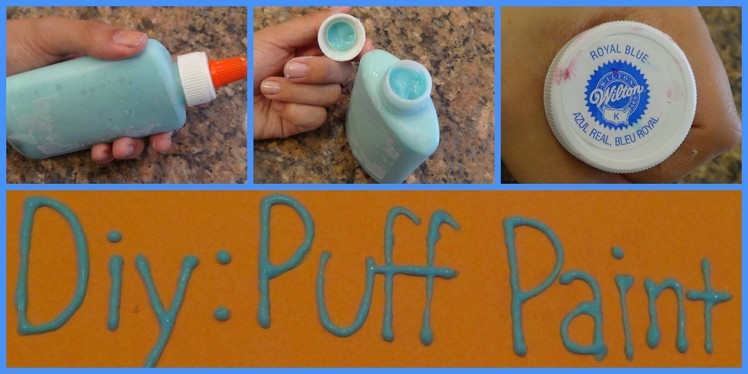 Diy: Puff Paints ( From Scratch!)