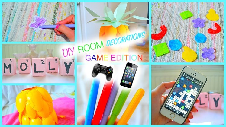 DIY Room Decorations | Game Edition