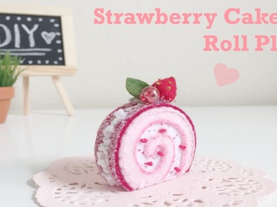 DIY Strawberry Cake Roll Plush Toy & GIVEAWAY WINNERS!