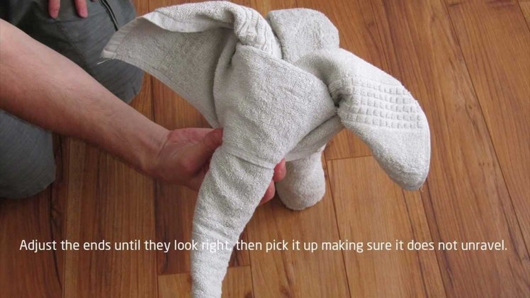 How to: A Towel Elephant