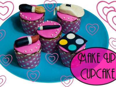 HOW TO MAKE A MAKE UP CUPCAKES