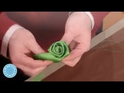 How to Make a Ribbon Rose - Martha Stewart