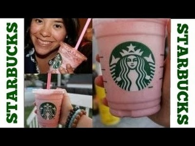 ♡ How to make a Starbucks Cotton candy frappucino :3 (Spanish)♡