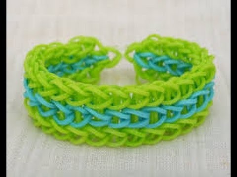 How to make a starburst bracelet rainbow loom easy step by step