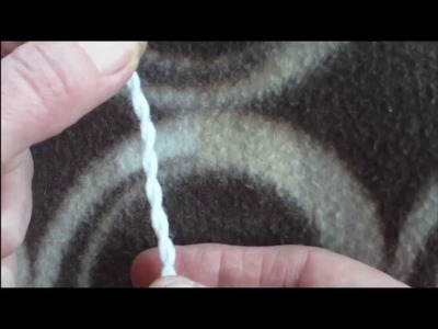 How to make a twisted cord