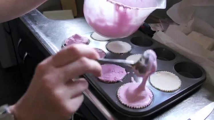 How to make Cup Cake Bath Bombs - part 2 (The Topping)