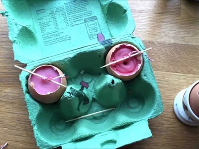 How to Make Egg Shell Candles