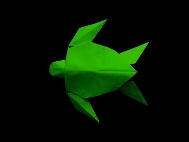 How to make: Origami Turtle