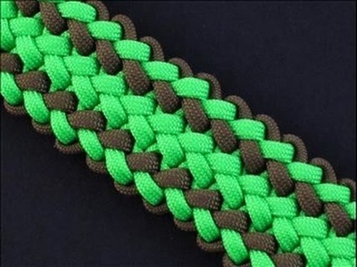 How to Make the Triple Wide (Paracord) Zipper Sinnet Bracelet by TIAT