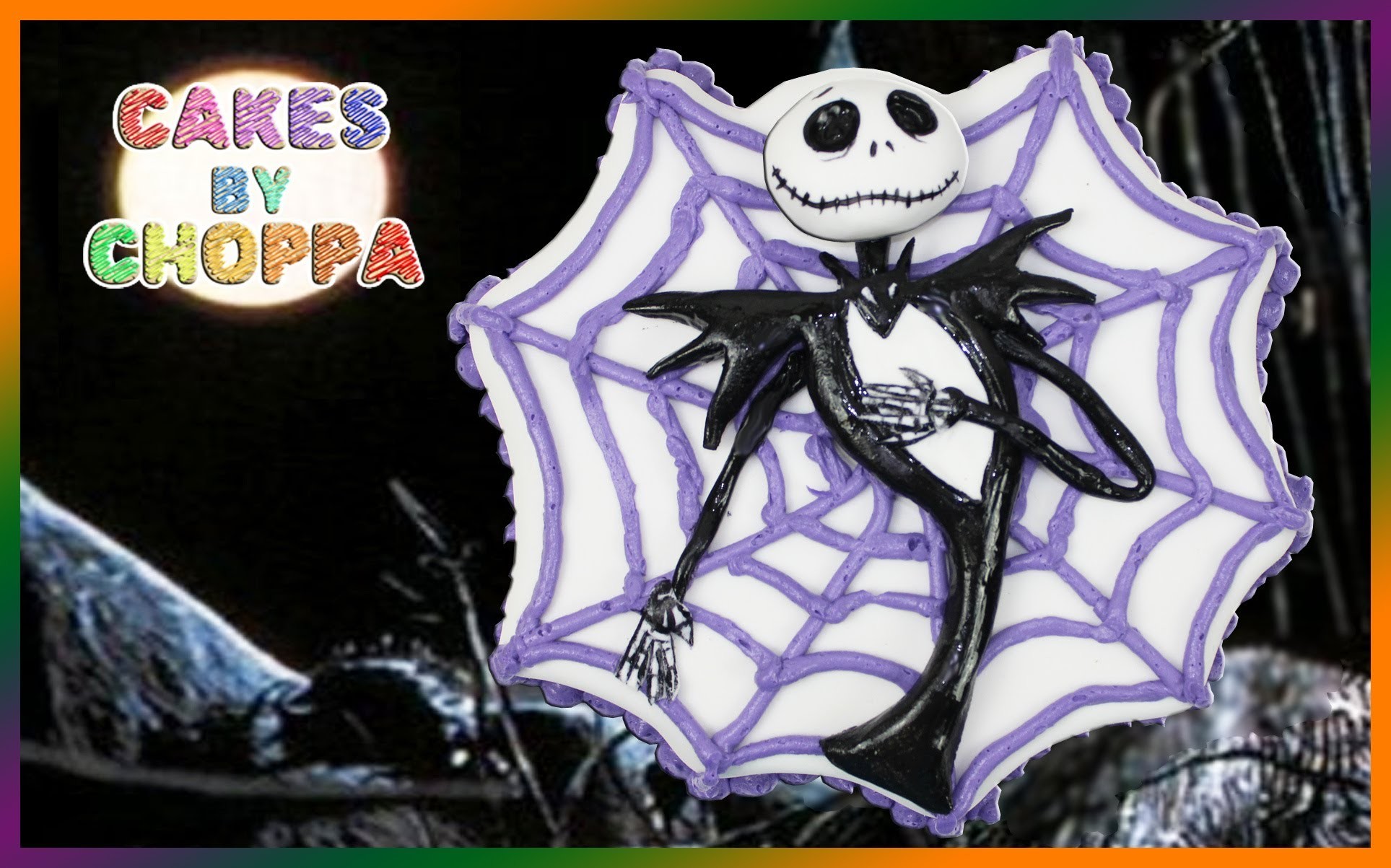 Jack Skellington Halloween Cake (How To)