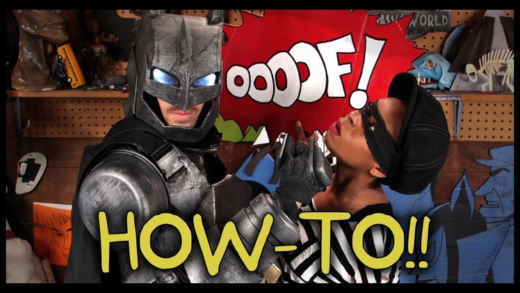 Make Your Own Batman Mecha Armor Suit! - Homemade How-to!