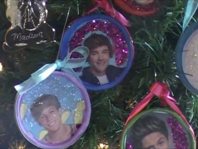 Make Your Own One Direction Ornaments