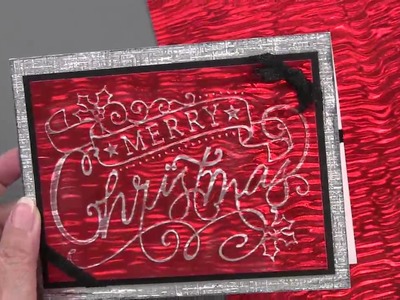 New Holiday Embossing Folders & Cutting Dies - Paper Wishes Weekly Webisodes