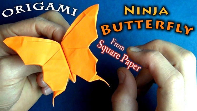 Origami Flapping Butterfly