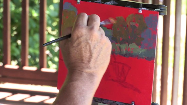 Paint Acrylic Landscapes: Creative Color in Plein Air with Mark Mehaffey - Preview