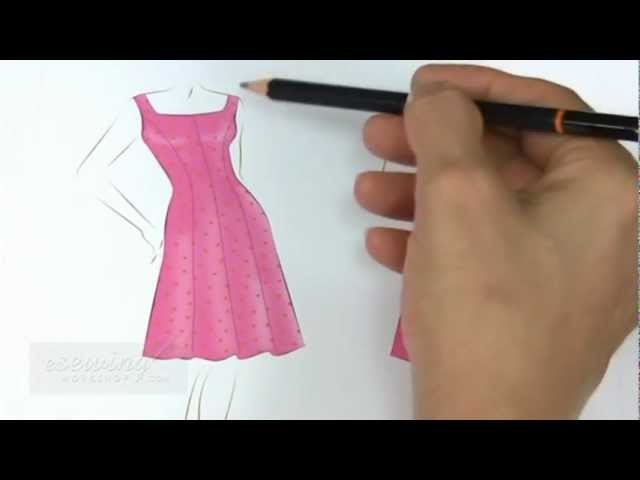 Panel Dress Sewing with Flared Skirt - Introduction (FREE SAMPLE)