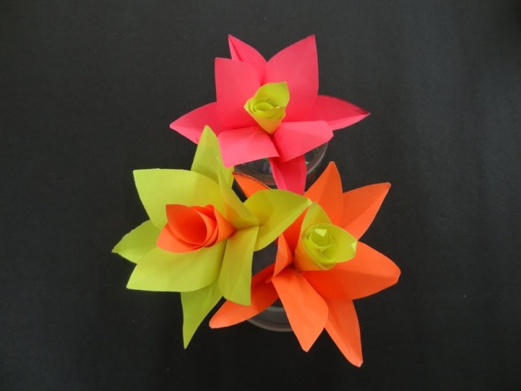 Paper Flower Tutorial: How to make a Paper Flower