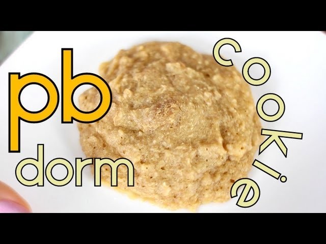 Peanut Butter Dorm Cookie | Cheap Clean Eats