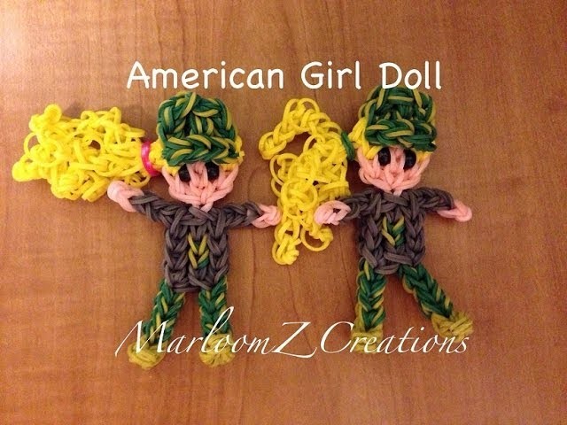 Rainbow Loom: American Girl Camouflage Doll