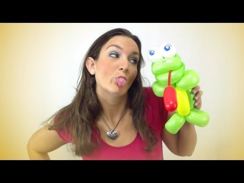 RIBBIT RIBBIT! Frog Balloon Animal How-To Instructions - Tutorial Tuesday!
