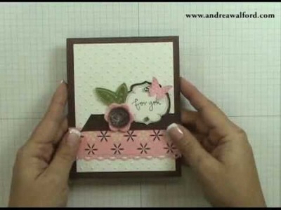 Stampin' Up! Tutorial: For You Card