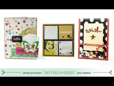 Trendy Trios Card Making With Julie Campbell: Confetti