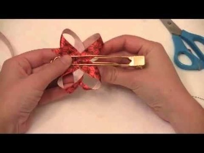 Twisted Boutique Hair Bow Tutorial - Simple To Follow Instructions
