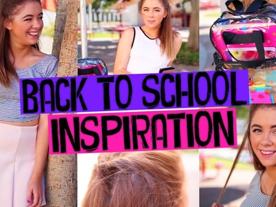 Back to School Inspiration: DIY Backpack, Heatless Hairstyle, & Outfit Ideas!