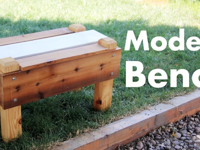 Building a Modern Style Bench