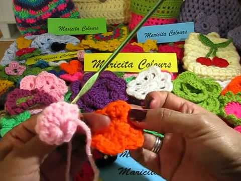 Como Hacer Una Flor De Crochet