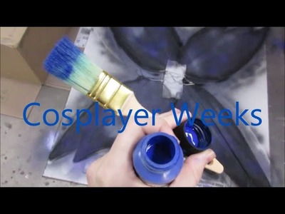 Cosplayer Weeks! Making Galaxy Wings! (week 67)
