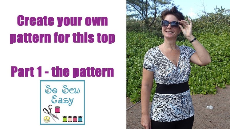 Create your own pattern for this cross over top
