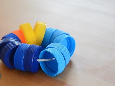 DIY Bottle Top Throw Toy For Rabbits