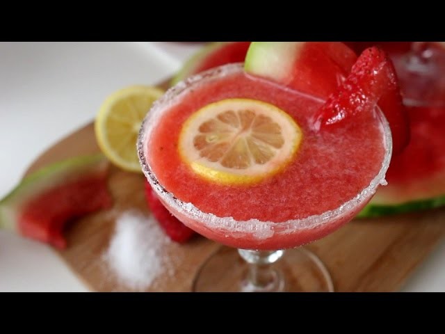 DIY Frozen Watermelon Drinks & Treats