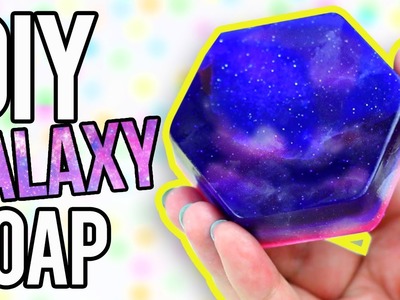 DIY GALAXY SOAP - EASY Melt & Pour!
