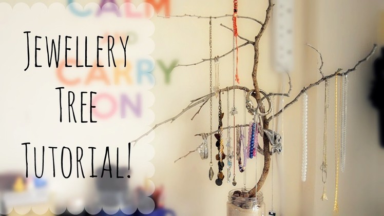 DIY Jewellery Tree | ErinRachel
