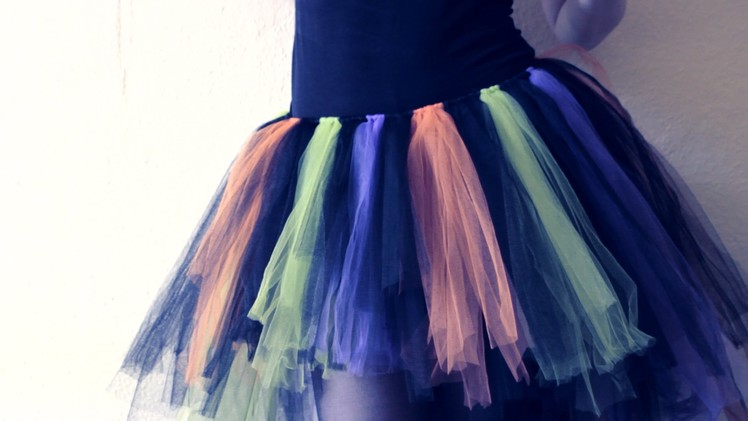 DIY: {NO SEW} Tulle Tutu Skirt - How to - Last Minute