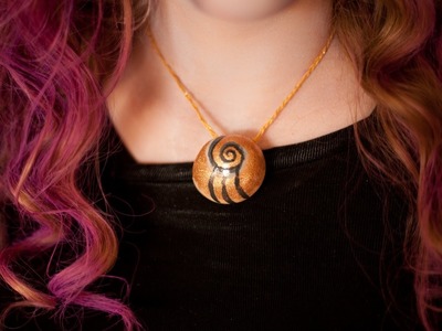 DIY Ursula or Little Mermaid Shell Necklace