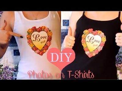 DIY *Washable* ♥ How To Print Your Own T-Shirts At Home!